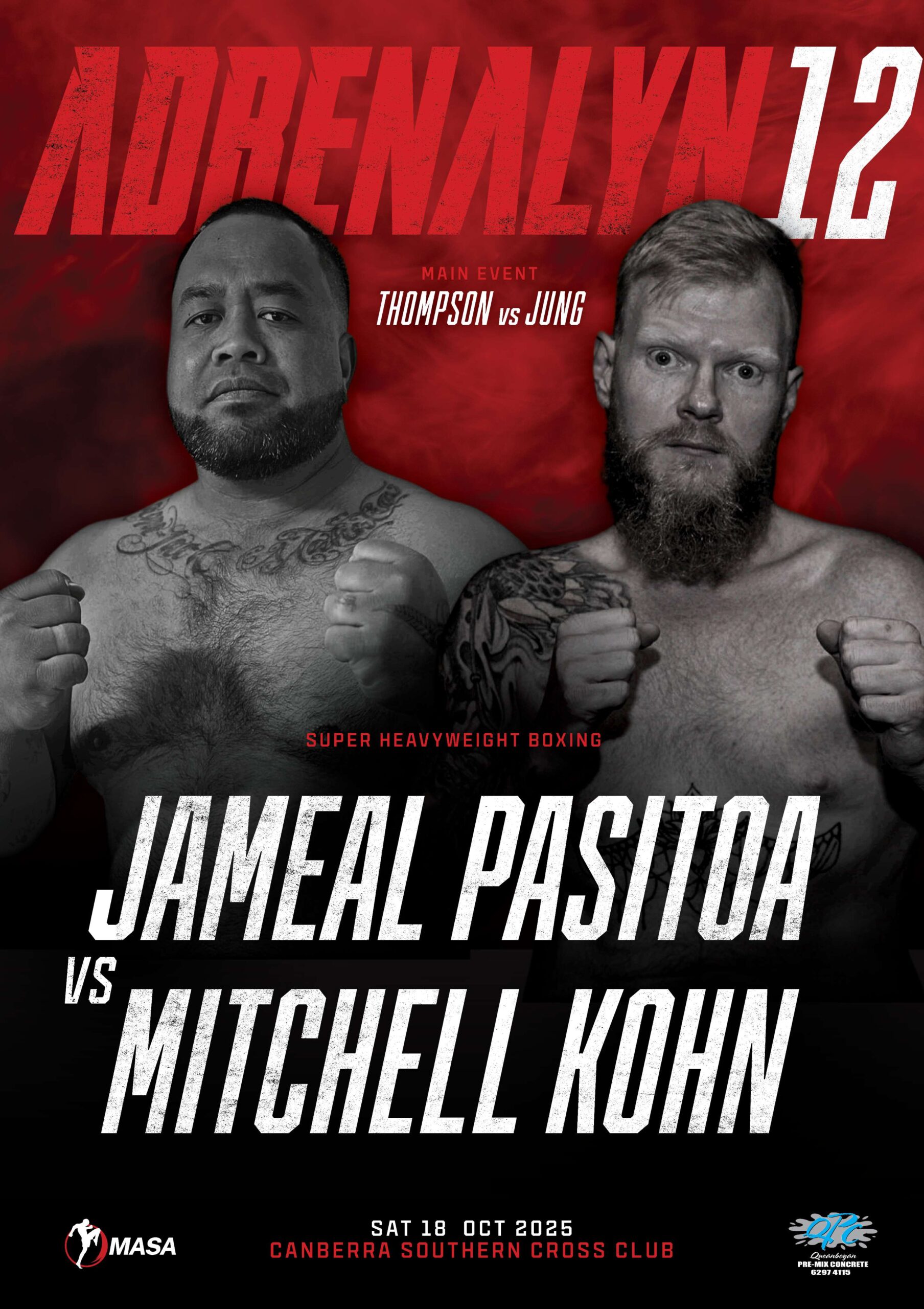 Jameal Pasitoa vs Mitchell Kohn